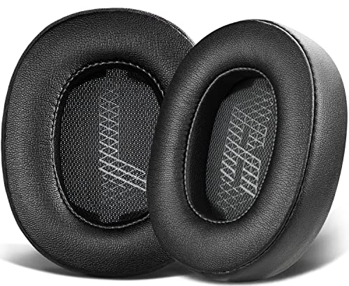 SOULWIT Replacement Ear Pads for JBL Live 500BT Wireless Headphones, Earpads Cushions with Softer Protein Leather, Noise Isolation Foam - Black - color: Black
