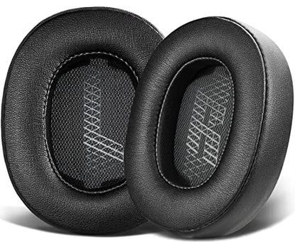 SOULWIT Replacement Ear Pads for JBL Live 500BT Wireless Headphones, Earpads Cushions with Softer Protein Leather, Noise Isolation Foam - Black - color: Black