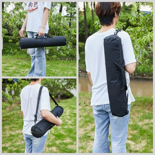 Tripod Case Heavy Duty Tripod Bag with Shoulder Straps and Handles L - size: 35.4 in L * 7.5 in D