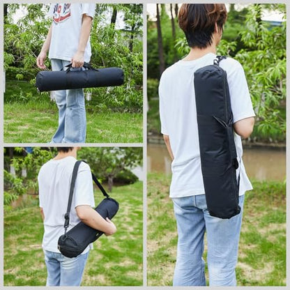 Tripod Case Heavy Duty Tripod Bag with Shoulder Straps and Handles XL - size: 45.2 in L * 7.5 in D