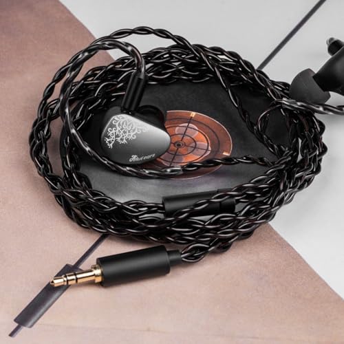 Kiwi Ears Cadenza II in Ear Monitor, 10mm Titanium Dynamic Driver IEM Earphone + Kiwi Ears SONICAP Waterproof IEM Hard Case