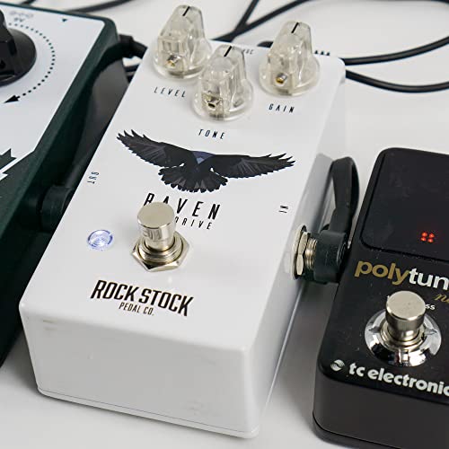 Rock Stock Guitar Flat Patch Cables (Pack of 3) - 6 Inch S-Shape Ultra-Thin - size: 6 Inches, style: S-Shape