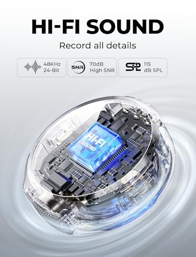 Hollyland Lark M2 Wireless Microphone for iPhone/Camera/Android/PC, 48kHz/24-bit High Fidelity Audio, 300m Range, Noise Cancelling, 40h Use, YouTube, Vlog, Streaming (2TX + 3RX + Charging Case) | Streaming (2TX+3RX+Charging Case), Hours of battery life, 4