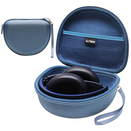 Headphone Case Compatible with Beats Studio Pro/Solo 4 / Studio 3 / Solo 3 / Picun B8 / BERIBES/JLab JBuds Lux ANC Wireless Bluetooth Noise Cancelling Headphones, Blue(Case Only) | Hard Carrying Travel Case for Beats Studio Pro/Solo 4/Studio3/Solo3 Wirele