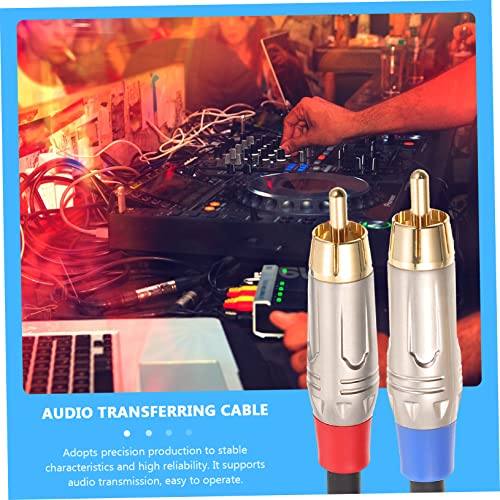 Angoily 1pc Stereo Male to Adapter Cable Audio Equipment Connector for Headphones Speakers and