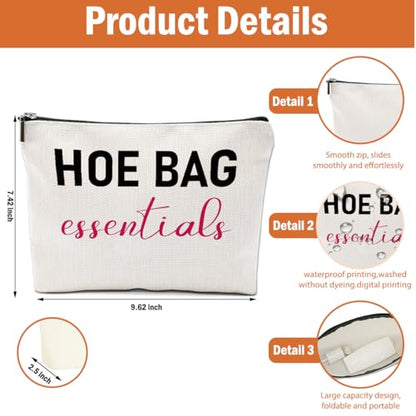2 PCS Funny Gifts for Women Makeup Bag, Cosmetic Bags Gag Gifts for Girls - color: Multicolor 0080