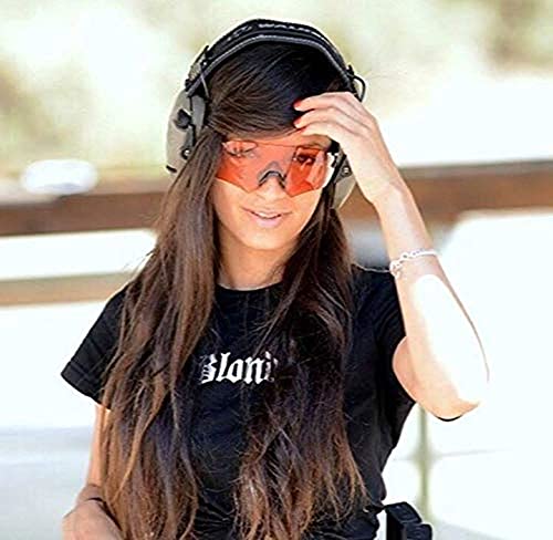 Walker's Razor Slim Electronic Earmuffs | Protective Case - color: American Patriot/Flat Dark Earth Brown