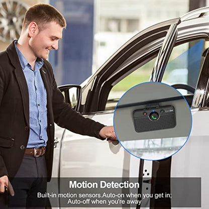 Bluetooth 6.0 Car Speaker, Handsfree Wireless Speaker Kit