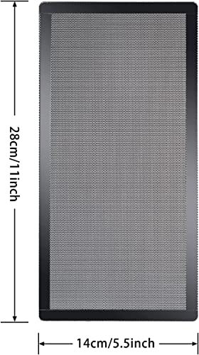 Magnetic PC Case Dust Mesh Filter, 280 x 140mm Fan Cooling Cover, 4 Pack
