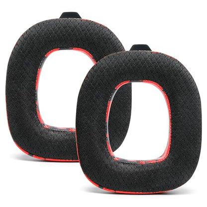 WC Freeze A40 - Hybrid Fabric Cooling Gel Earpads for Astro A40 TR | Made by Wicked Cushions | Improved Durability, Thickness & Sound Isolation | Red Camo - color: Red Camo