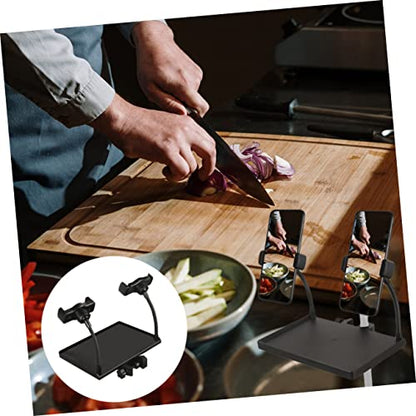 Microphone Stand Tray Clamp-on Tripod Shelf Sound Card Clip-on Tray Secure and Stable for Singing