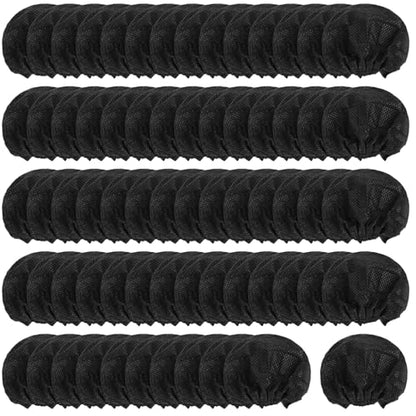 800Pcs Disposable Microphone Covers, Non-Woven Fabric Handheld Windscreen Foam Covers,Mic Cover with Elastic Bands, Universal Fit for KTV, Bars, Conferences, Performances and Recording Studios