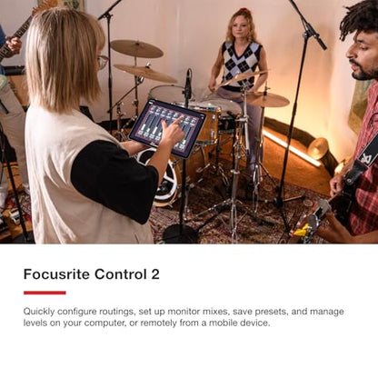 Focusrite Scarlett 18i20 4th Gen USB-C Audio Interface - style: Scarlett 18i20