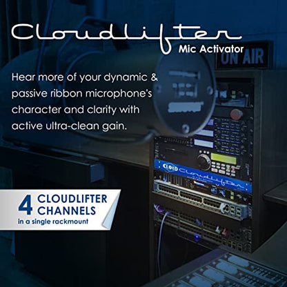 Cloud Microphones - Cloudlifter CL-4 Mic Activator - Ultra-Clean Microphone Preamp Gain - USA Made | Ultra-Clean Microphone Preamp Gain, USA Made - size: CL-4