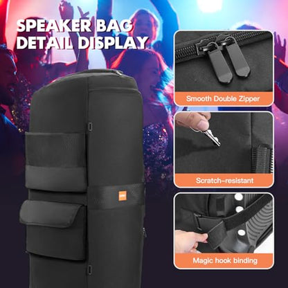 LEFOR·Z Speaker Case Compatible with JBL PartyBox Ultimate,Bottomless Cover | Portable Speaker Dust Cover Storage Bag Fits PartyBox Ultimate for Outdoor Travel,Cover Only(Without Pull Rod & Wheels) - size: Fits for JBL PartyBox Ultimate