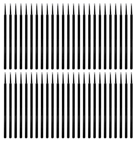 100 Pack Phone Charge Port Cleaning Tool kit,Bendable Mini Soft Round Brushes Cleaner Compatible with iPhone 11 Pro Speaker Tablet Camera Laptop Computer Smartphone, Black - color: Black