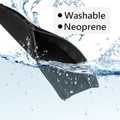 Geekria Flex Fabric Headband Cover Compatible with Bose QC45 QuietComfort 35II/QC35/QC25 Headphones, Replacement Repair Part, Sweat Cover, Easy DIY Installation (Black)