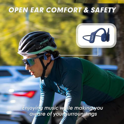 Bone Conduction Headphones Swimming Underwater IPX8 Waterproof Headphones Underwater Waterproof Earbuds for Swimming Swim Headphones Bluetooth Bone Conduction Head Set MP3 Player with 8G Memory - color: Black