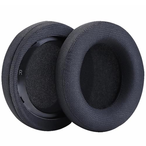SHP9500 Earpads Replacement Mesh Fabric Ear Pads Cushions Cover Repair Parts Compatible with Philip SHP9500 Wired Over-Ear Headphones (Black)
