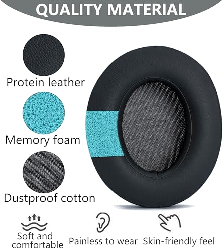 Replacement Ear Pads Compatible with Beats Studio 3 Wireless Titanium Color - color: Titanium Color