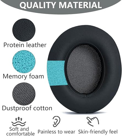 Replacement Ear Pads Compatible with Beats Studio 3 Wireless Titanium Color - color: Titanium Color