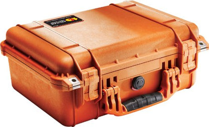 Pelican 1450 Case With Foam (Orange) - color: Orange, style: With Foam