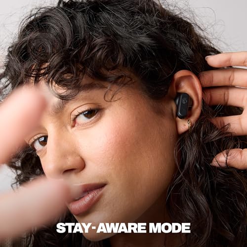 Skullcandy Dime Evo Wireless Earbuds with Clip-Anywhere Case - True Black | In-Ear Fit, Noise Isolating, 36 Hours Battery, Microphone for iPhone Android, Easy Clip-On Design, Travel, Commuting - color: True Black