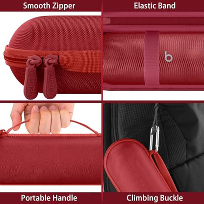 Aenllosi Hard Case for Beats Pill - Speaker Statement Red | EVA case construction, Water-resistant design, Dust-resistant design, Case only - color: Statement Red