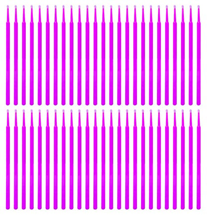 100 Pack Phone Charge Port Cleaning Tool kit,Bendable Mini Soft Round Brushes Cleaner Compatible with iPhone 11 Pro Speaker Tablet Camera Laptop Computer Smartphone, Purple - color: Purple