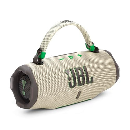 JBL Charge 6 - Portable Waterproof & Drop-Proof Bluetooth Speaker, Bold Pro Sound with AI Sound Boost (Sand) (Renewed) (Renewed) - color: Sand