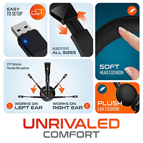 Delton 35X Bluetooth Computer Headset with Noise Cancelling Mic