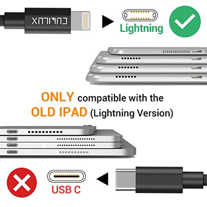 Cubilux Lightning Dual Headphone Splitter [Aluminum Case, Apple MFi Certified] Double 3.5mm Audio Jacks Splitter for 2 Earphones Compatible with iPhone 14 Pro Max 14 Plus/13/12/11/SE 2/Xr/Xs Max, iPad - color: Dual Headphone Jacks, Grey