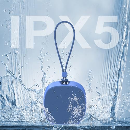 WUIUHOU Portable Bluetooth Speakers, RGB Lights TWS Speakers，Wireless IPX5 Waterproof Mini Speaker with Loud Stereo Sound,15 Hours Playtime, Rechargeable Battery.