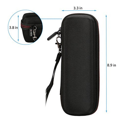 LTGEM Case for Tribit XSound Go/Plus 2 Portable Bluetooth Speaker | Hard EVA Shell, Water-Resistant, Shock Protection, Scratch-Resistant Interior, Portable Travel Storage Case Only