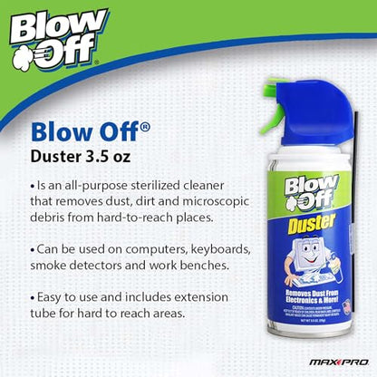 Blow Off Duster ~ 3.5oz Canned Air
