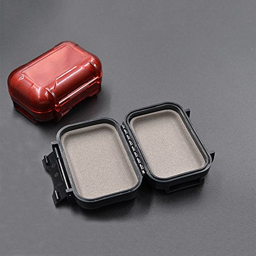 KZ ABS Hard-Sided Multifunction Protective IEM Case | for Earphones, In-Ear Monitors, Eartips, Black