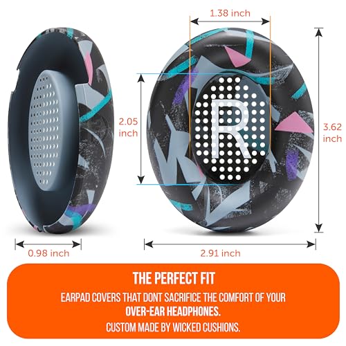 WC SweatZ QC Ultra - Patented Covers for Bose QuietComfort Ultra Gen 1 & 2 | Made by Wicked Cushions | Made with Premium Silicone, Sweatproof & Washable | 90's Black - color: 90's Black