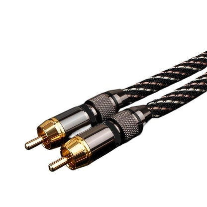 HiFi R/CA Coaxial Audio Cable Hi-End R/CA Male Digital Coaxial Cable(2m) - size: 2m