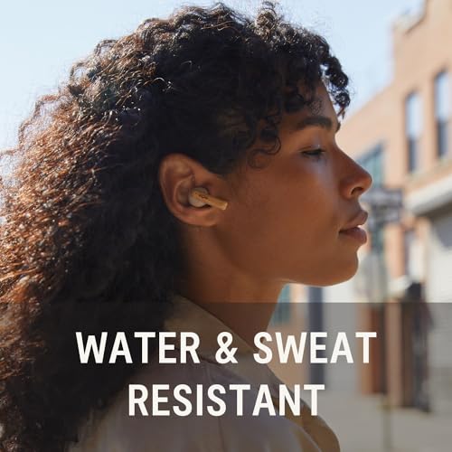 House of Marley Little Bird True Wireless Earbuds, Touch Controls, Built-in Mic, 24 Hours Playtime with Case, USB-C Quick Charge, Sustainable Materials, Movie and Gaming Mode, Cream | Earphones with integrated microphone, 24 hours of battery life, In-ear