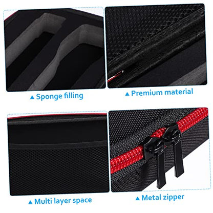 SUPVOX Microphone Bag Storage Box for Microphone Phone Mic Case Zipper Sponge Mic Pouch