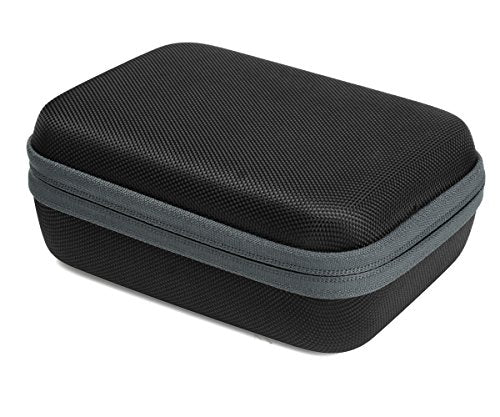 Protective case for Shokz openrun, openrun pro, openrun Mini, openmove, opencomm, Aftershokz Aeropex, OpenMove, Trekz, Trekz Mini, Trekz Air, Bluez 2, 2S; - color: Black with gray zip