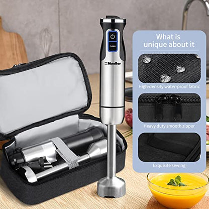 Storage bag for Hand Blender,Carrying Case for Immersion Blender Handheld | Stick Blender Travel Storage Organizer (Bag Only)