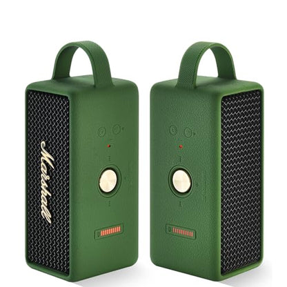 Silicone Protective Case Skin Cover Compatible with Marshall Emberton III Portable Bluetooth Speaker (Green)