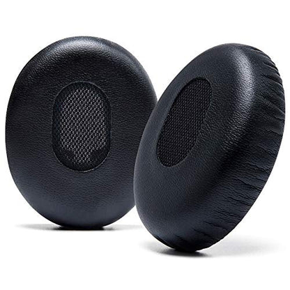 WC PadZ QC3 - Replacement Ear Cushions for Bose QuietComfort 3 | Made by Wicked Cushions | Extra Durable Leather, Softer Memory Foam, Added Thickness | Black