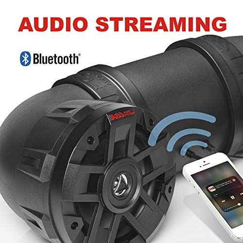 BOSS Audio Systems ATV6.5B 6.5 Inch ATV Speakers, Amplifier, Bluetooth - style: 6.5" Speakers, Black