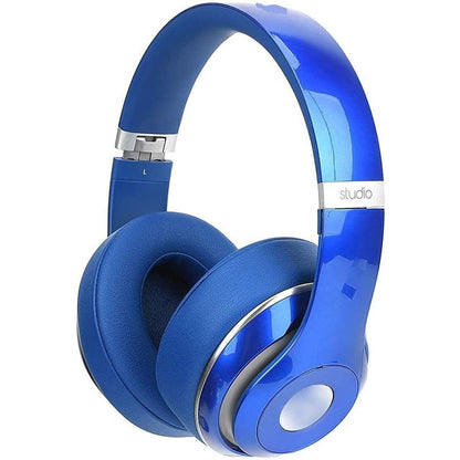 Replacement Ear Pads for Studio 2 & 3 Headphones Ear Cushions Headset Earpads Ear Cups Cover with Soft Protein Leather(Studio 3-Royal Blue) - color: Studio 3-Royal Blue