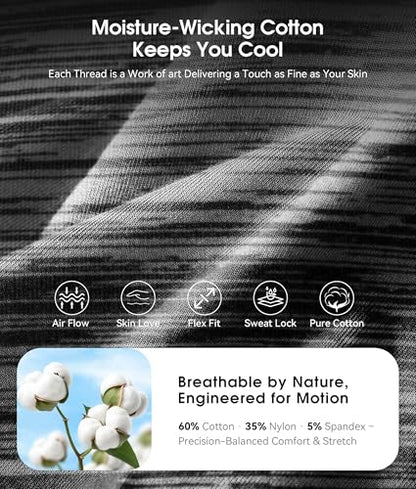 MUSICOZY Bluetooth 5.4 Sleep Headphones Headband Sports Wireless Audio | Earbuds 2 in 1 Design with Breathable Stretch Fabric, HD Stereo Sound Speakers for Workout Yoga Running, Nighttime Sleep Use - color: Stripped Gray