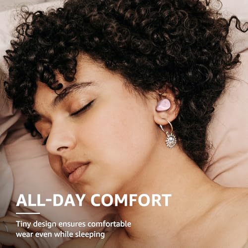 TOZO A1 Wireless Earbuds Bluetooth 5.3 Light Weight in Ear IPX5 Waterproof Headphones 2 Mic for AI Calls, Immersive Premium Sound Bass Headset with Charging Case, 32 Presets EQ Customization via App - color: Matter Pink