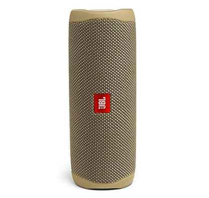 JBL FLIP 5, Waterproof Portable Bluetooth Speaker, Sand | Sounds better than ever, Bring the party anywhere, Make a splash with IPX7 waterproof design, A rainbow of colours - color: Sand