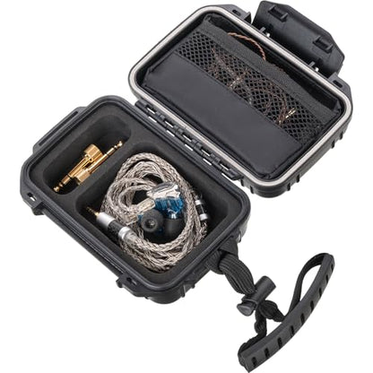 in Ear Monitor Hard Case - IEM, in Ears, Headphones, Earphones, Earbuds. Suitable for KZ ZS10/ZS10 Pro/ZSN/ZST/ZEX/AS10/AS16/ZSN Pro X/YINYOO CCZ Melody Compact - Two Sizes - GIGCASE® (Large) - size: Large